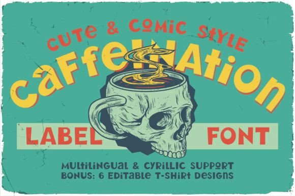 Caffeination: A Vintage-Inspired Display Font for Modern Designers
