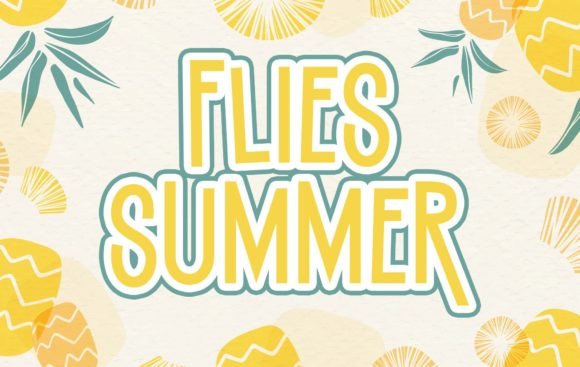 Flies Summer: A Whimsical Font for Creative Expression