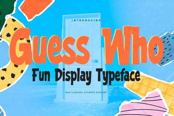 Guess Who Is the Perfect Font for Creative Expression