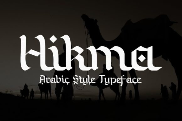 Hikma: An Arabic-Style Typeface for Islamic and Middle Eastern Design