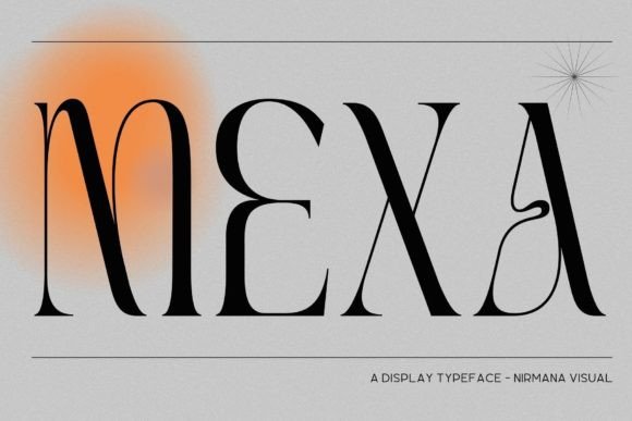 Mexa: A Versatile Display Font for Modern Design