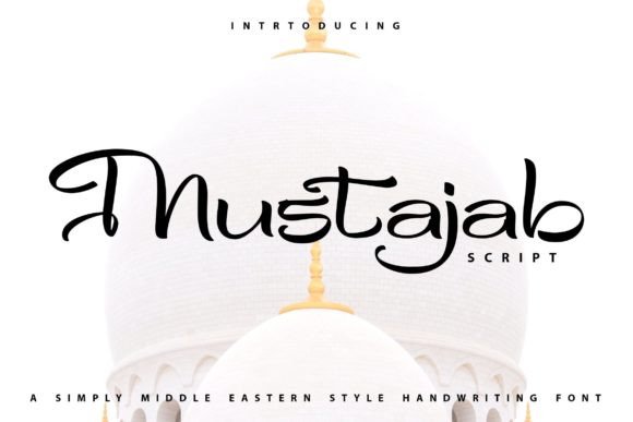 Mustajab: A Refined Oriental Display Font