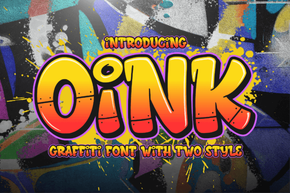 Oink: A Whimsical Font That Brings Creativity to Life