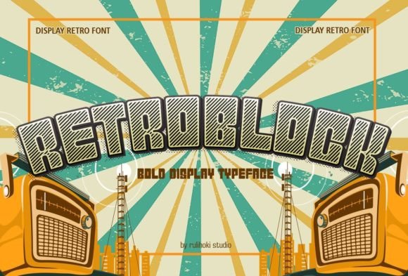 Retroblock: Bold, Nostalgic, and Dynamic