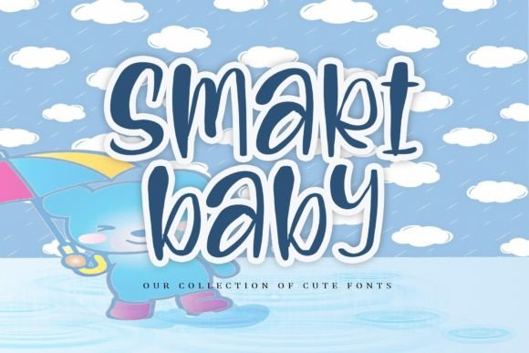 Smart Baby: A Versatile and Friendly Display Font for Creative Projects