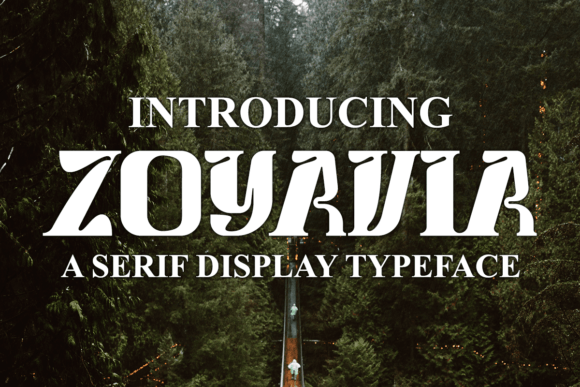 Zoyavia: A Stylish Display Font That Elevates Any Creation
